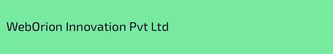 WebOrion Innovation Pvt Ltd